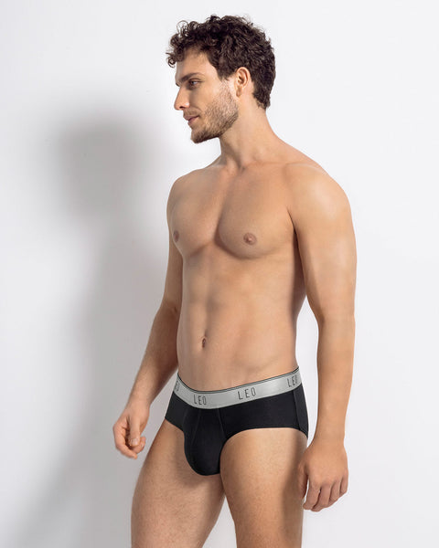 Ultra-light perfect fit brief for men#color_713-black-gray