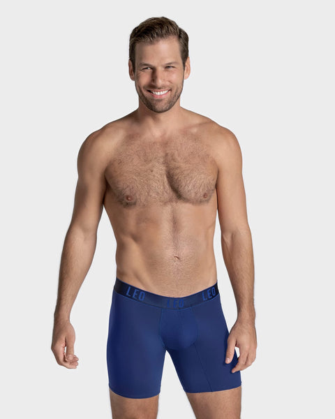 Long athletic boxer brief with side pocket#color_536-blue