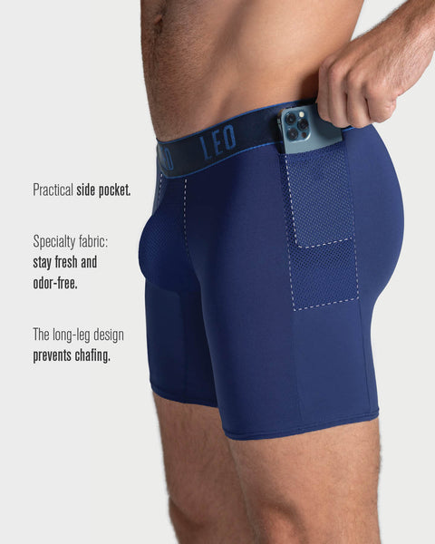 Long athletic boxer brief with side pocket#color_536-blue