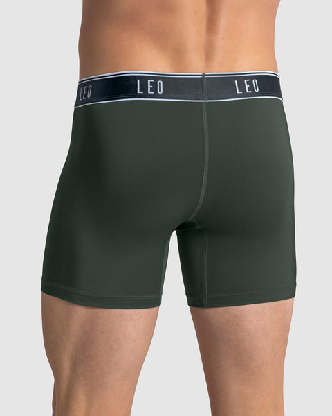 Smart Fit Ergonomic Boxer Brief#color_605-dark-green