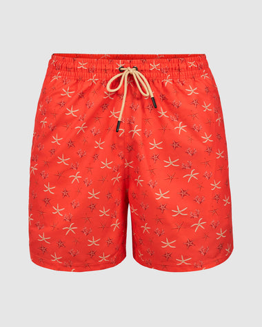 3" Eco Friendly Swim Shorts#color_115-starfish-print